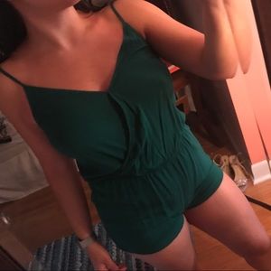 Green Romper Forever21